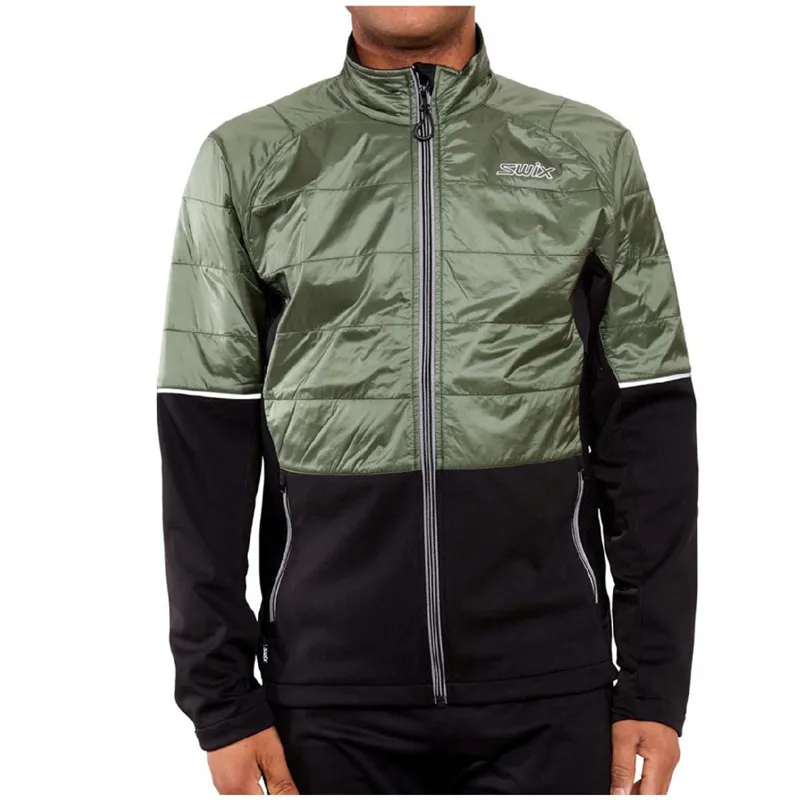 Swix Men's Navado Mens Hybrid Jacket: Olive