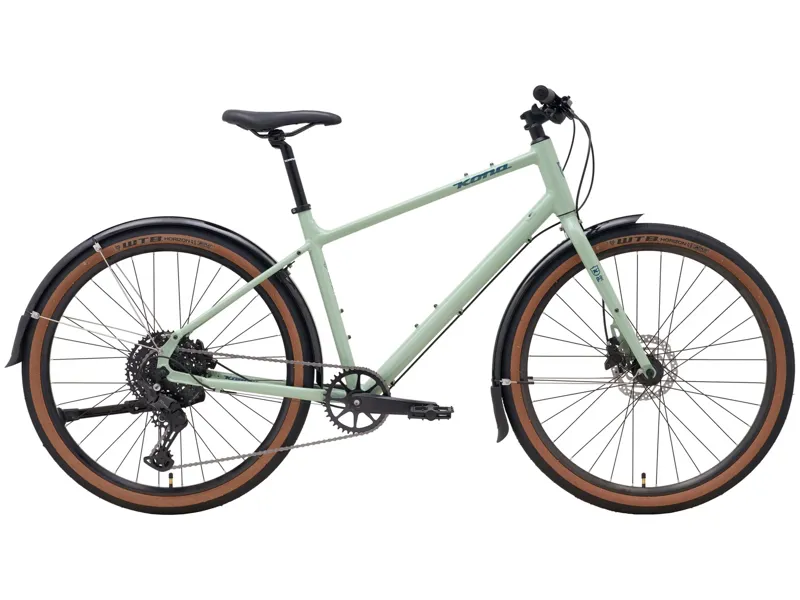 Kona Dew Deluxe Shimano CUES / Tektro: Gloss Jade 650b