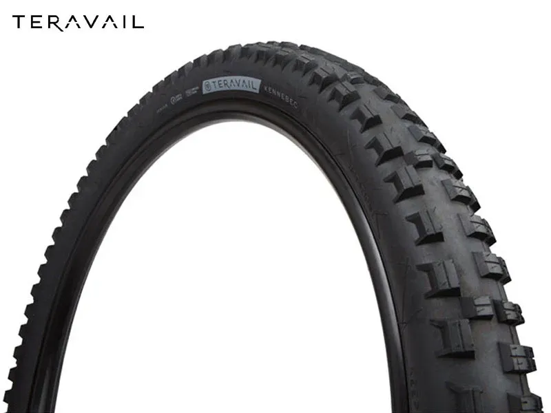 TERAVAIL KENNEBEC TIRE - 27.5 X 2.8 TUBELESS BLACK LIGHT AND SUPPLE