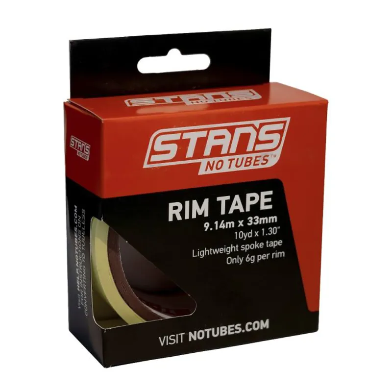 Stan's No Tubes Rim 10-yard Roll Rim Tape - 33mm