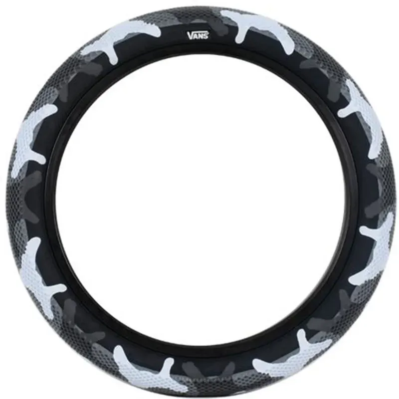 Cult X Vans Tire - 20 X 2.4 Clincher Wire Gray Camo/ Black Gray Camo/Black 20 x 2.40