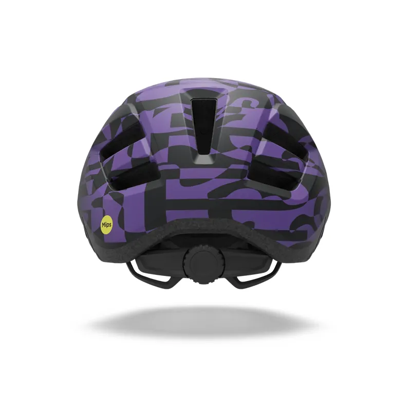 Giro Fixture MIPS II Half Shell Helmet in Matte Black/Purple Rush-3