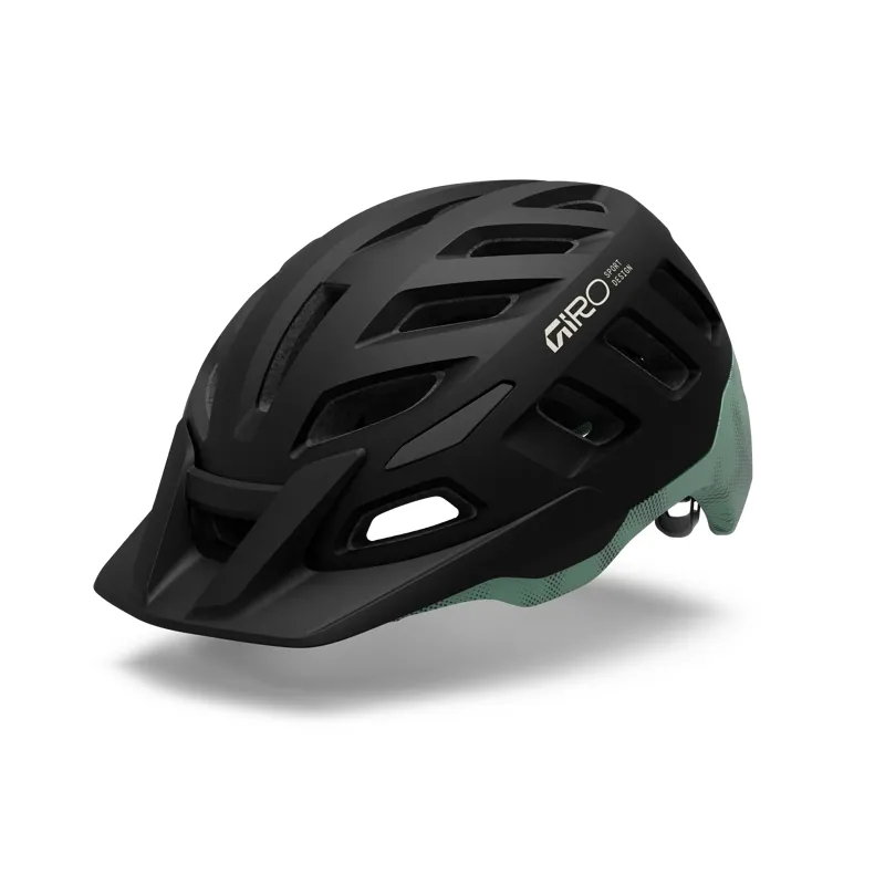 Giro Radix MIPS Half Shell Helmet in Motion Green