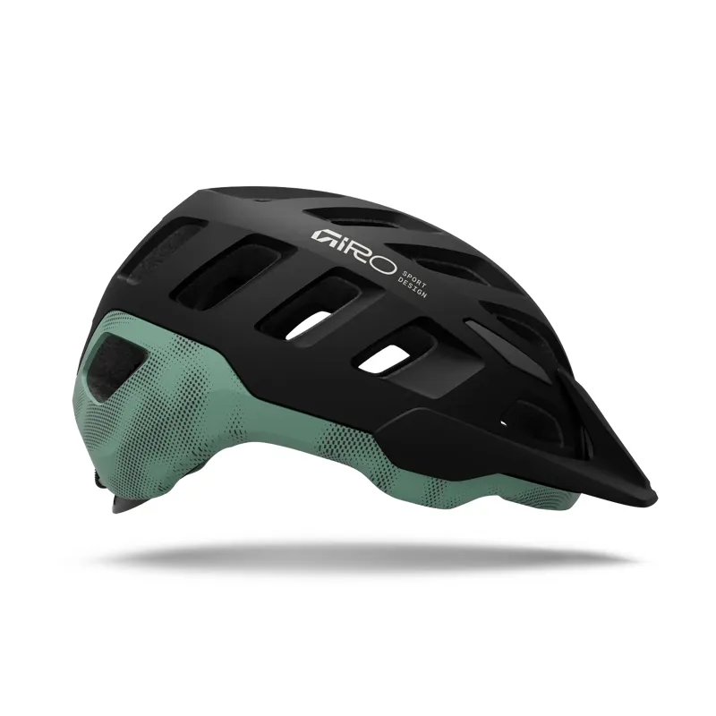 Giro Radix MIPS Half Shell Helmet in Motion Green-2