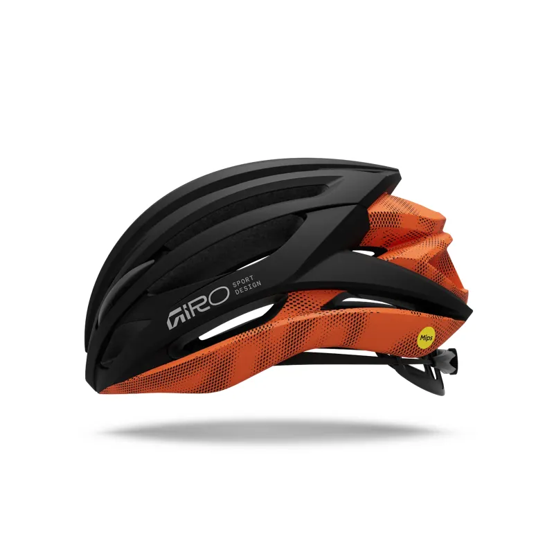 Giro Syntax Mips Half Shell Helmet in Motion Orange-1