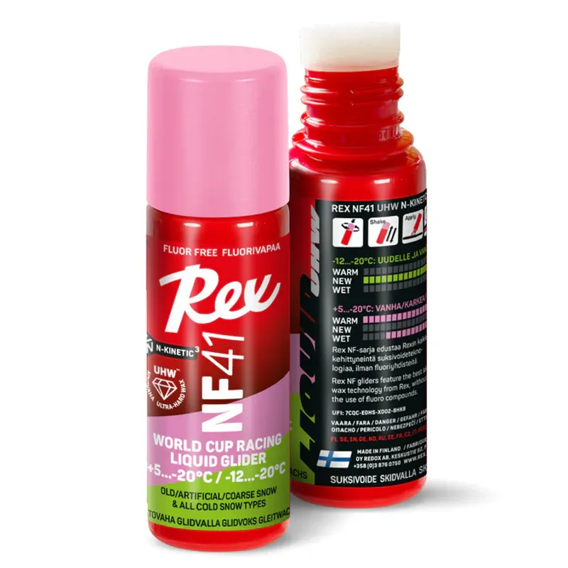 Rex NF41 World Cup Racing Liquid Glider Pink/Green Dauber - 60mL