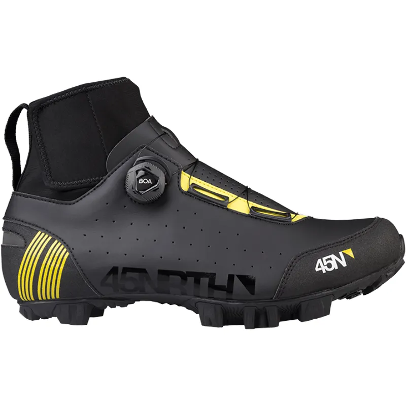 45NRTH Ragnarok MTN 2-Bolt Cycling Boots in Black