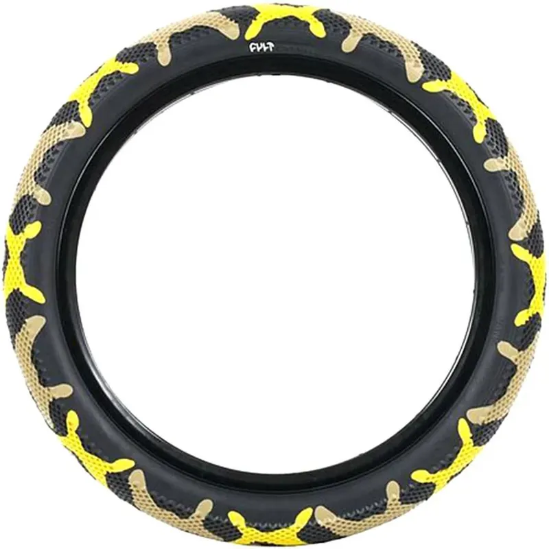 Cult X Vans Tire - 20 X 2.4 Clincher Wire Yellow Camo/ Black Yellow Camo/Black 20 x 2.40