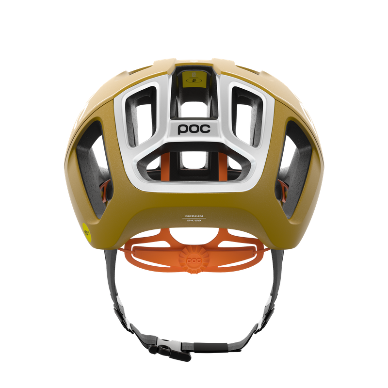 POC Ventral MIPS Helmet: Cerussite Kashima Metallic / Matt-2