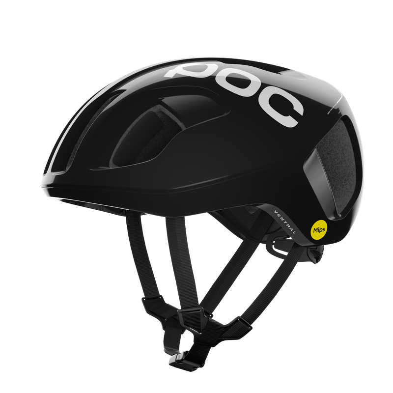 POC Ventral MIPS Helmet: Uranium Black