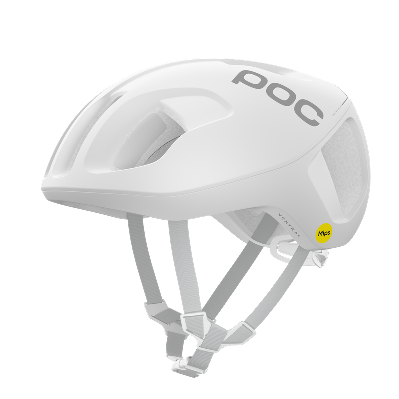 POC Ventral MIPS Helmet: Hydrogen White Matt