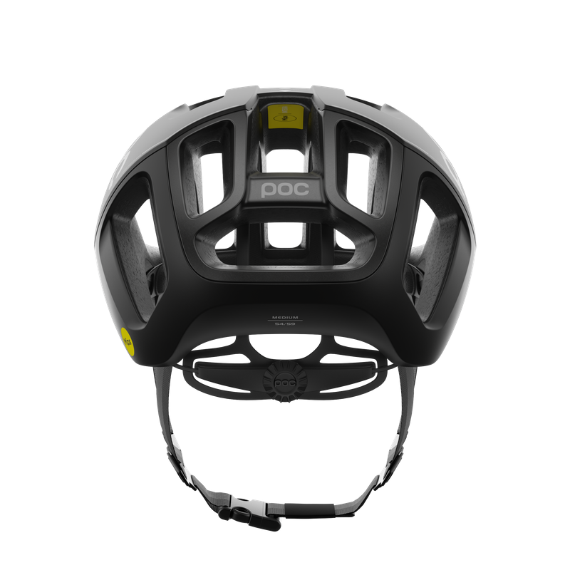 POC Ventral MIPS Helmet: Uranium Black Matt-3