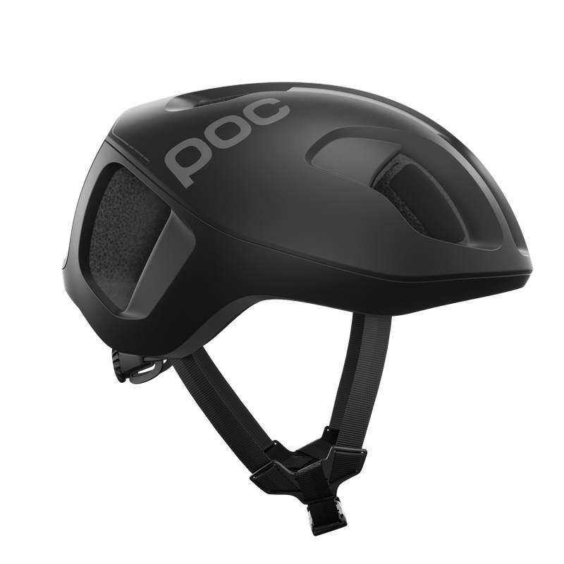 POC Ventral MIPS Helmet: Uranium Black Matt-2