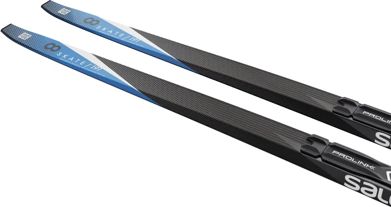 Salomon RS8 X-STIFF Skate Ski w/ Prolink Pro Binding 2023/2024-2