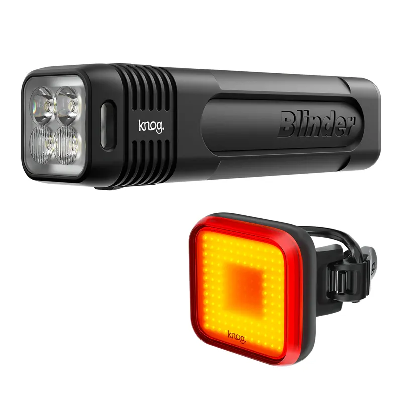 Knog BLINDER 900 + SQUARE Front and Rear Lights