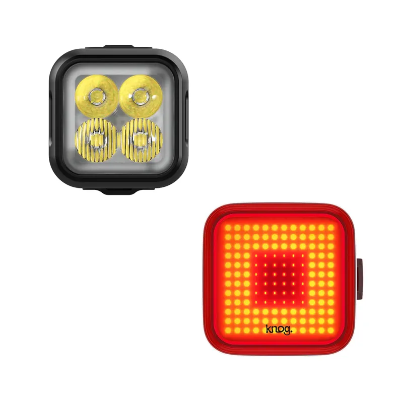 Knog BLINDER 900 + SQUARE Front and Rear Lights-1
