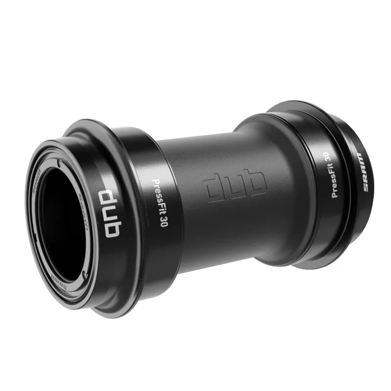 SRAM DUB PressFit30 PF30A 73mm Road Bottom Bracket in Black
