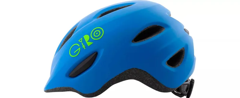 Giro Scamp MIPS Youth Bike Helmet  Matte Blue / Lime - XS-1