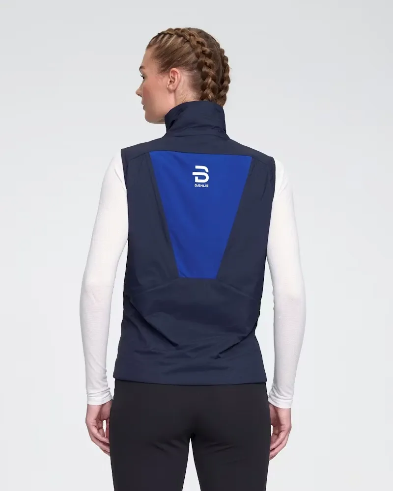 Bjorn Daehlie Women's Vest Momentum: Navy Blue-1