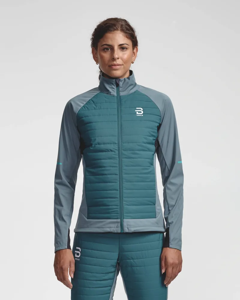 Daehlie Challenge 3.0 Women's Jacket in Stone Blue-2