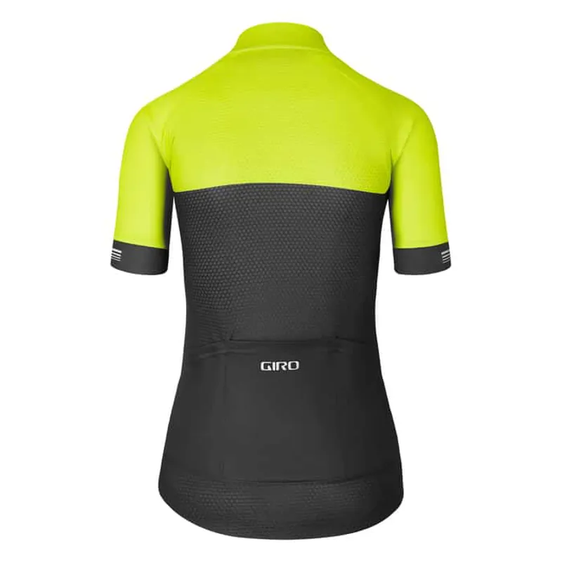 Giro Women's Chrono Jersey: Citron / Black-1
