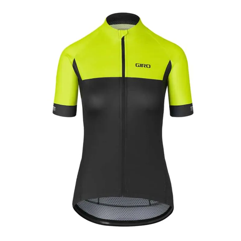 Giro Women's Chrono Jersey: Citron / Black