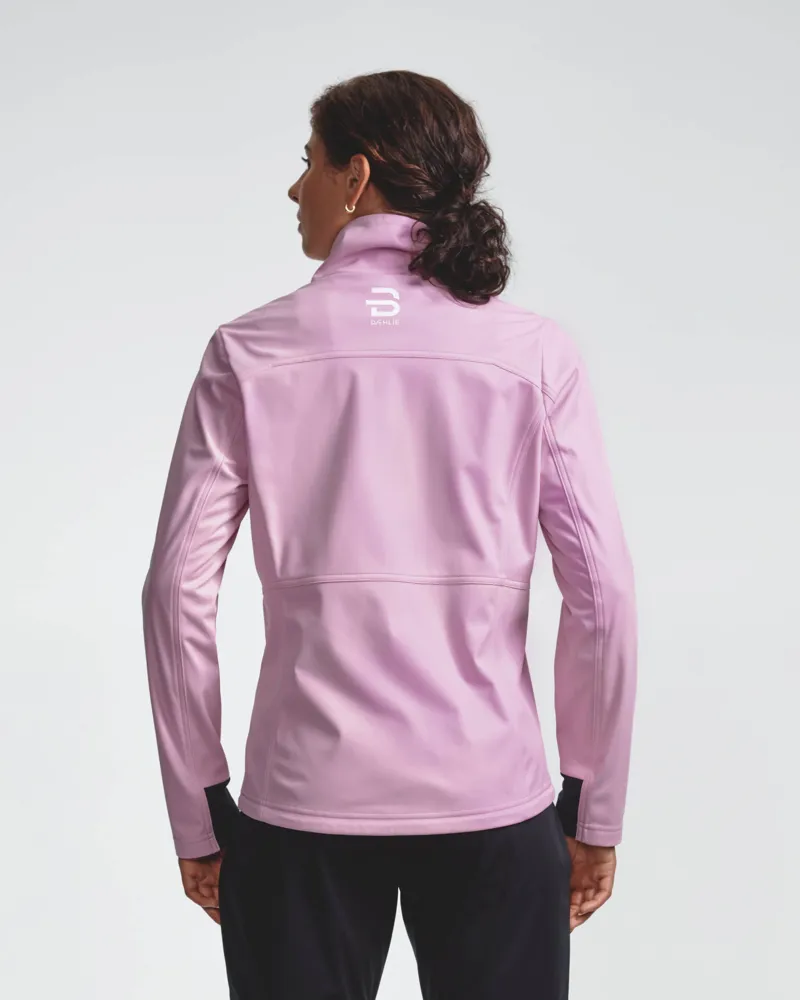 Daehlie Shift Jacket Women's in Pink Frost-3