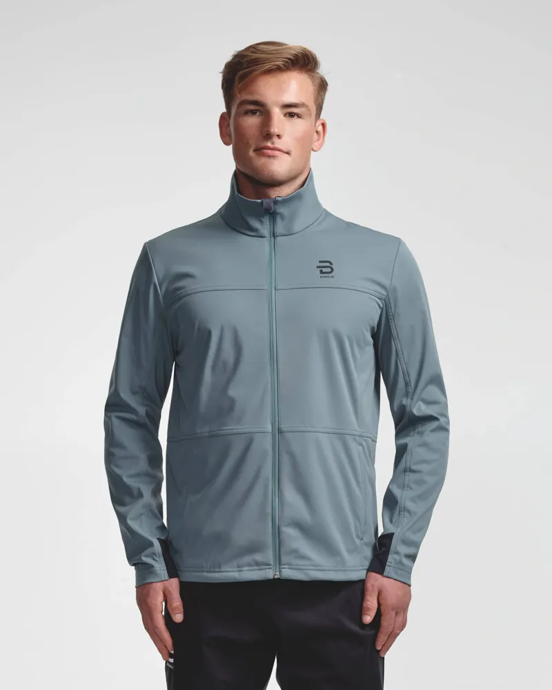 Daehlie Sportswear Men's Shift Jacket in Stone Blue-2