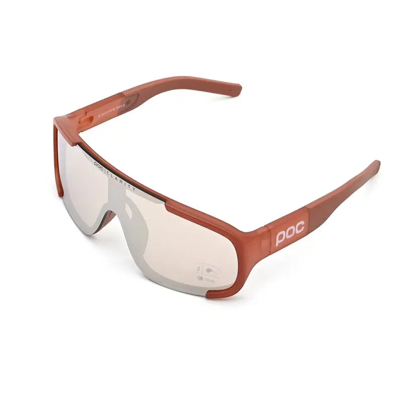 POC Aspire Mid Performance Eyewear: Himalayan Salt Translucent -3