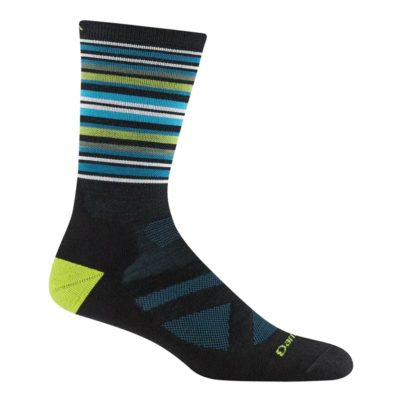 Darn Tough Men's Oslo Nordic Boot Lightweight Cushion Snow Socks in Black