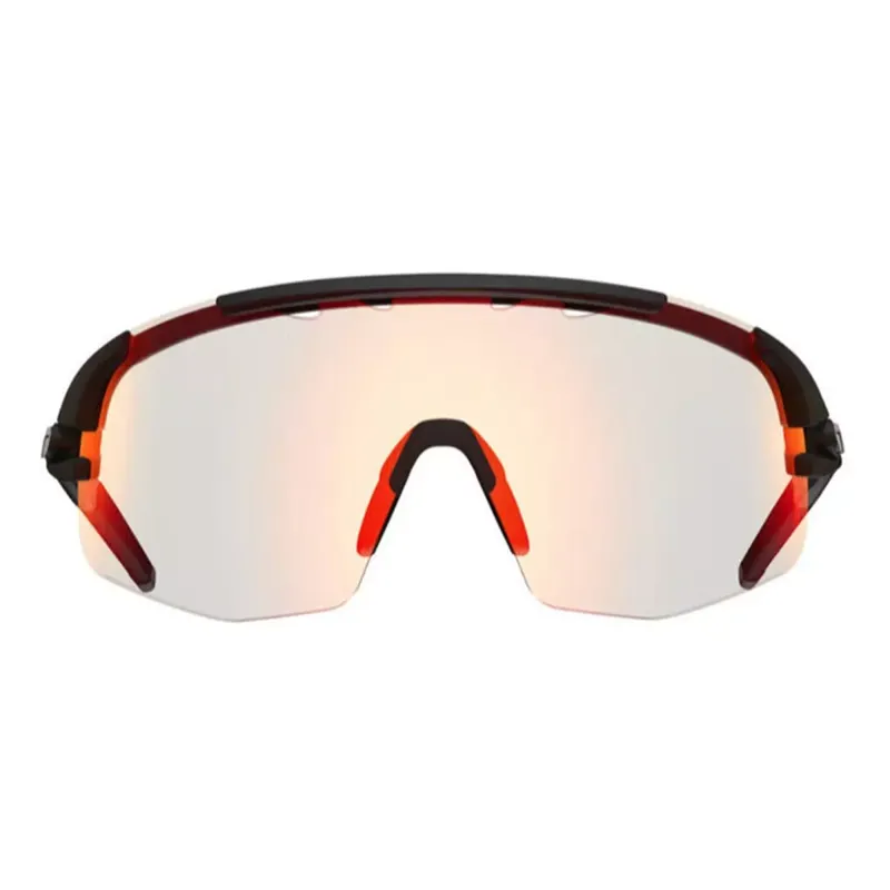 Tifosi Sledge Lite: Matte Black W/ Smoke/AC Red/Clear Lens-1