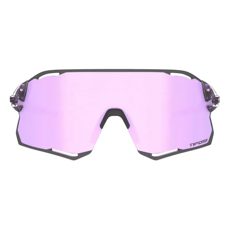 Tifosi Rail Race: Crystal Purple W/ Clarion Purple/Clear Lens-1
