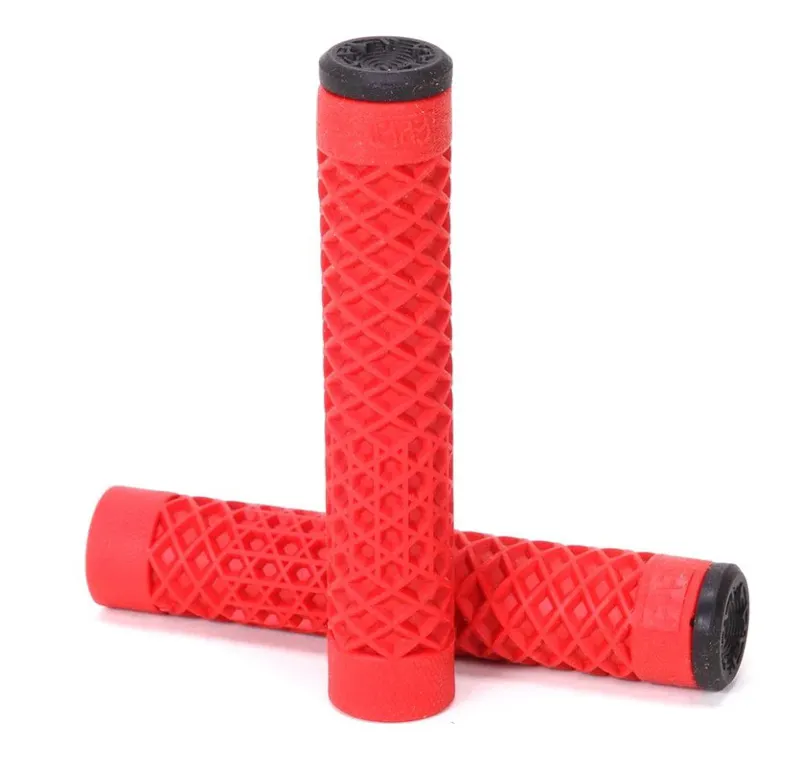Cult x Vans Flangeless Bicycle Grips in Red