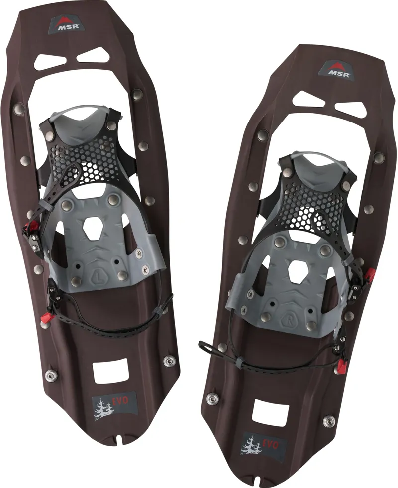 MSR Evo Trail 22 Snowshoes: Iron -1