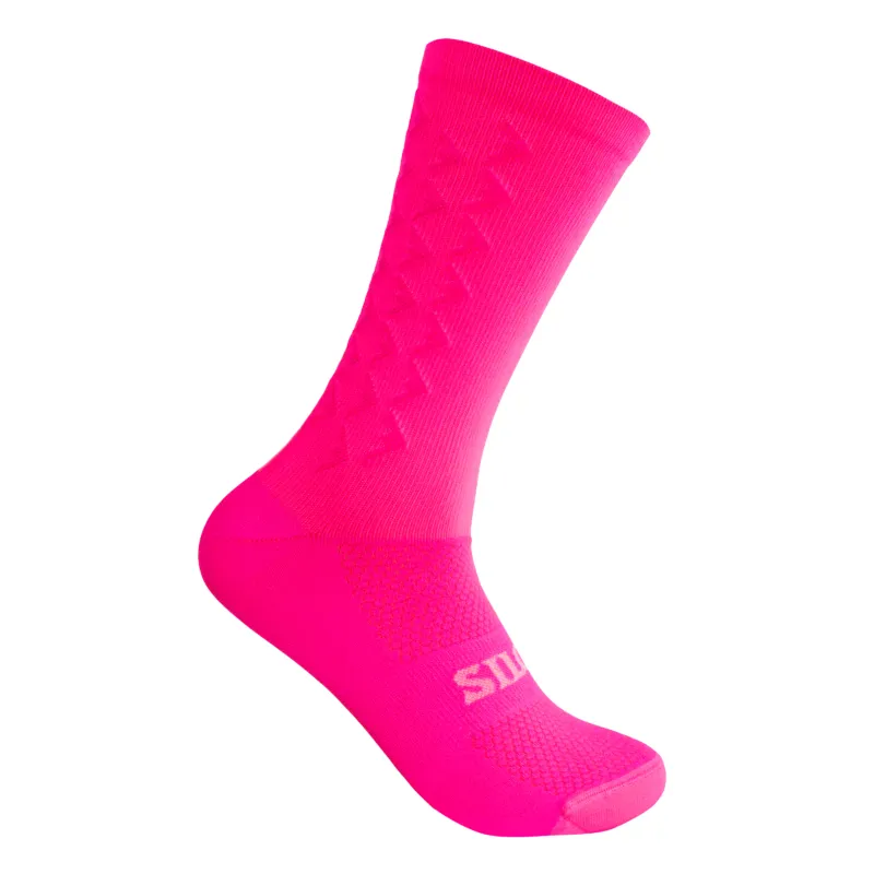 Silca Aero Sock - Neon Pink