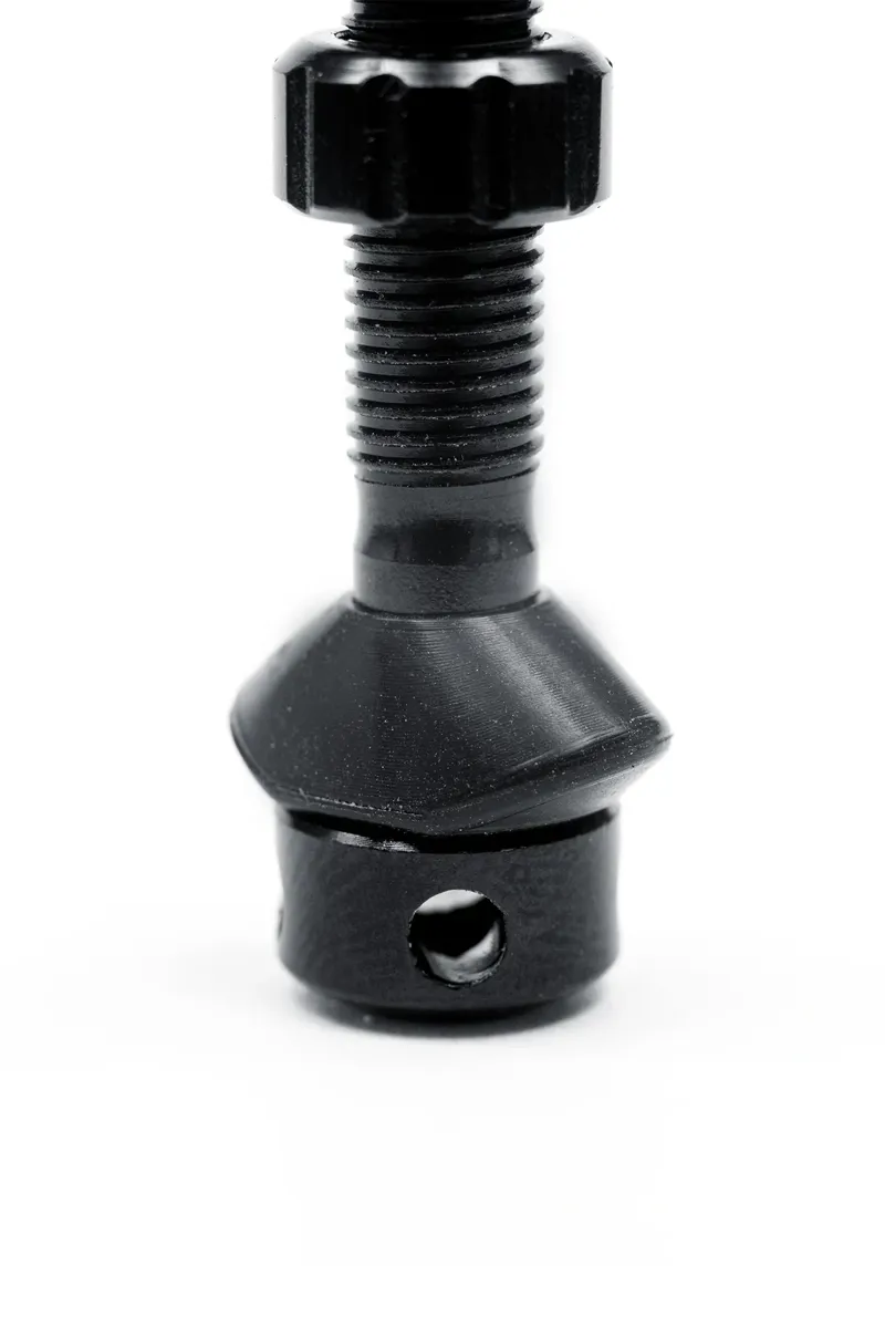 Stan's No-Tubes AS0238 Universal+ Tubeless Valve Extra Tall 37-80mm Rim Depth in Black-2