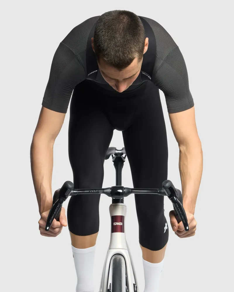 Assos Mille GT Men's Spring Fall Bib Knickers S11 in Black Series-4