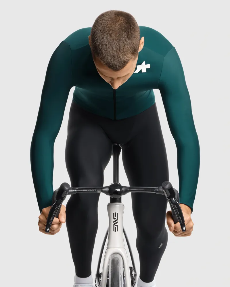 Assos Mille GT Men's Spring Fall Jersey S11 in Deep Petrol-3