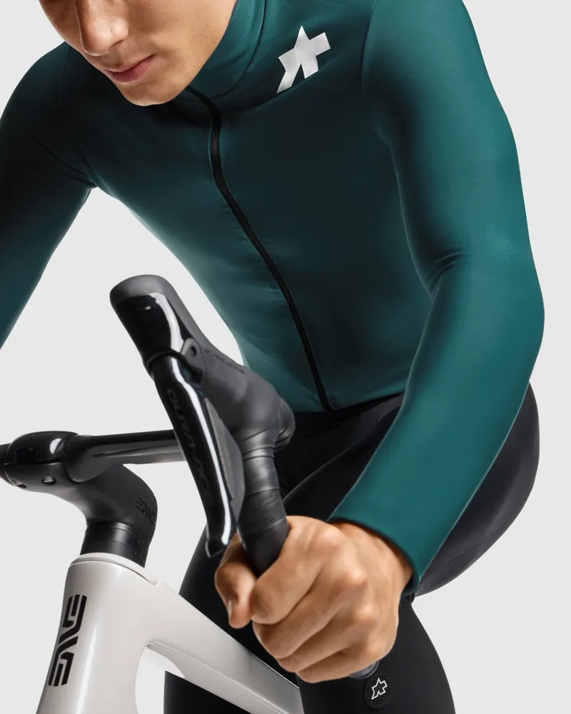 Assos Mille GT Men's Spring Fall Jersey S11 in Deep Petrol-6