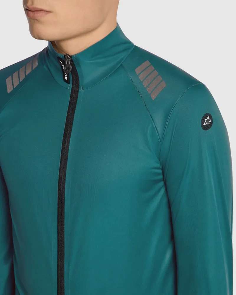 Assos MILLE GT Shell Jacket S11: Foundation Green-3