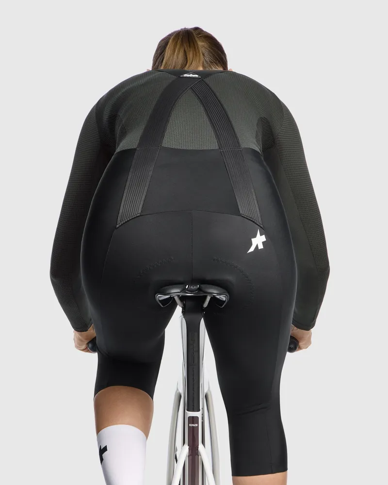 Assos Mille GT Women's Spring Fall Bib Knickers S11 in Black Series-5