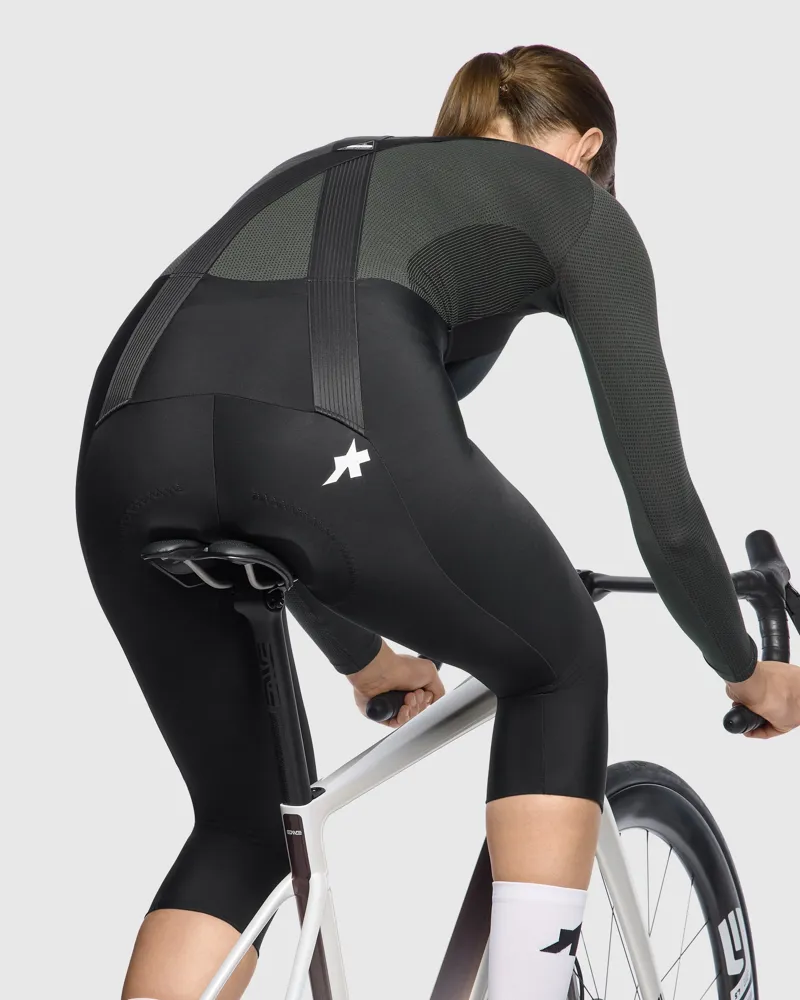 Assos Mille GT Women's Spring Fall Bib Knickers S11 in Black Series-6