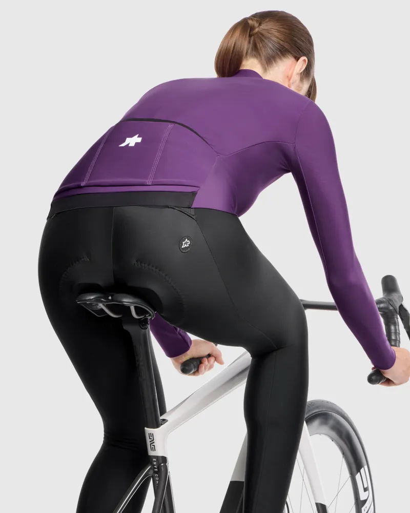 Assos Mille GT Women's Spring Fall Jersey S11 in Wisteria Violet-5