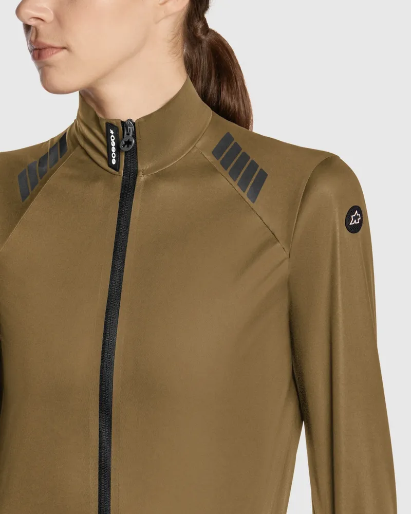 Assos UMA GT Shell Jacket S11: Bronze Ash-2