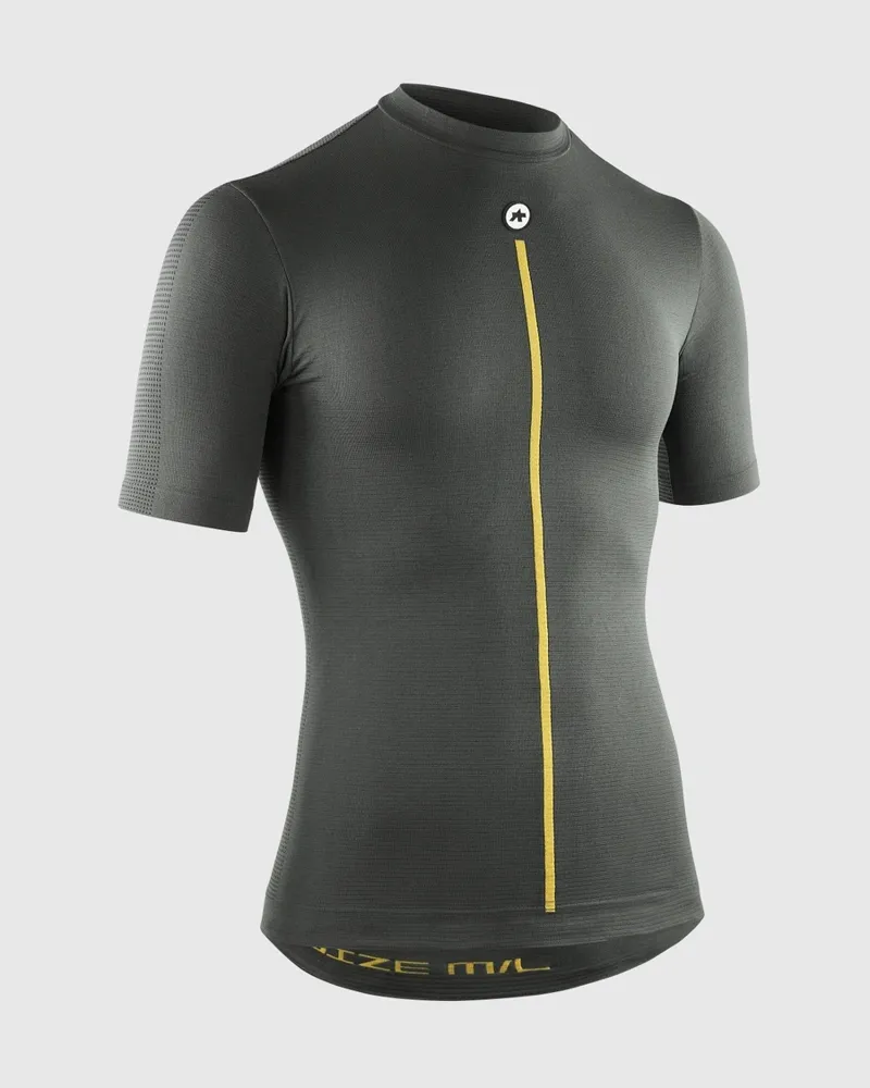 Assos Spring Fall SS Skin Layer P1 Men's in Anthracite Grey-1