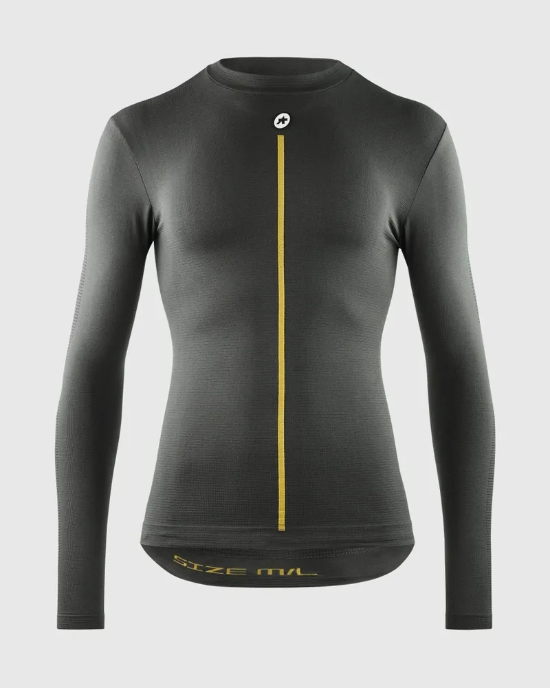 Assos Spring Fall LS Skin Layer P1 in Anthracite Grey