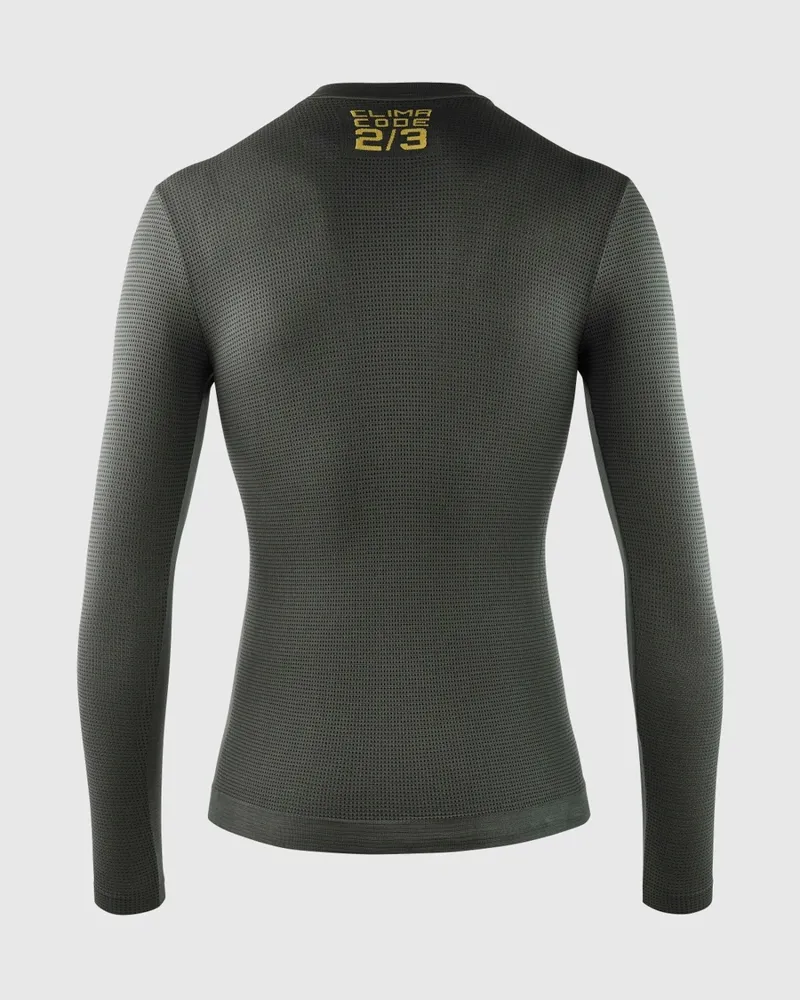 Assos Spring Fall LS Skin Layer P1 in Anthracite Grey-2