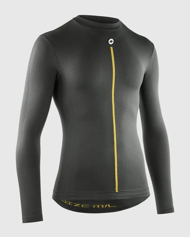 Assos Spring Fall LS Skin Layer P1 in Anthracite Grey-1
