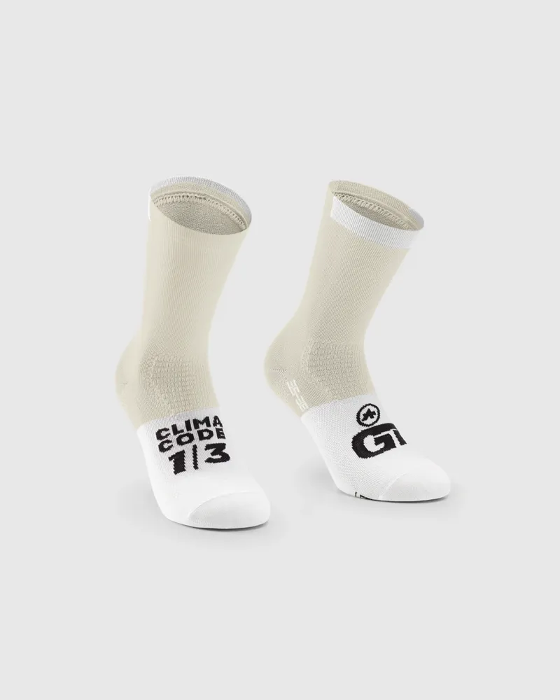 Assos GT Socks C2: Moon Sand