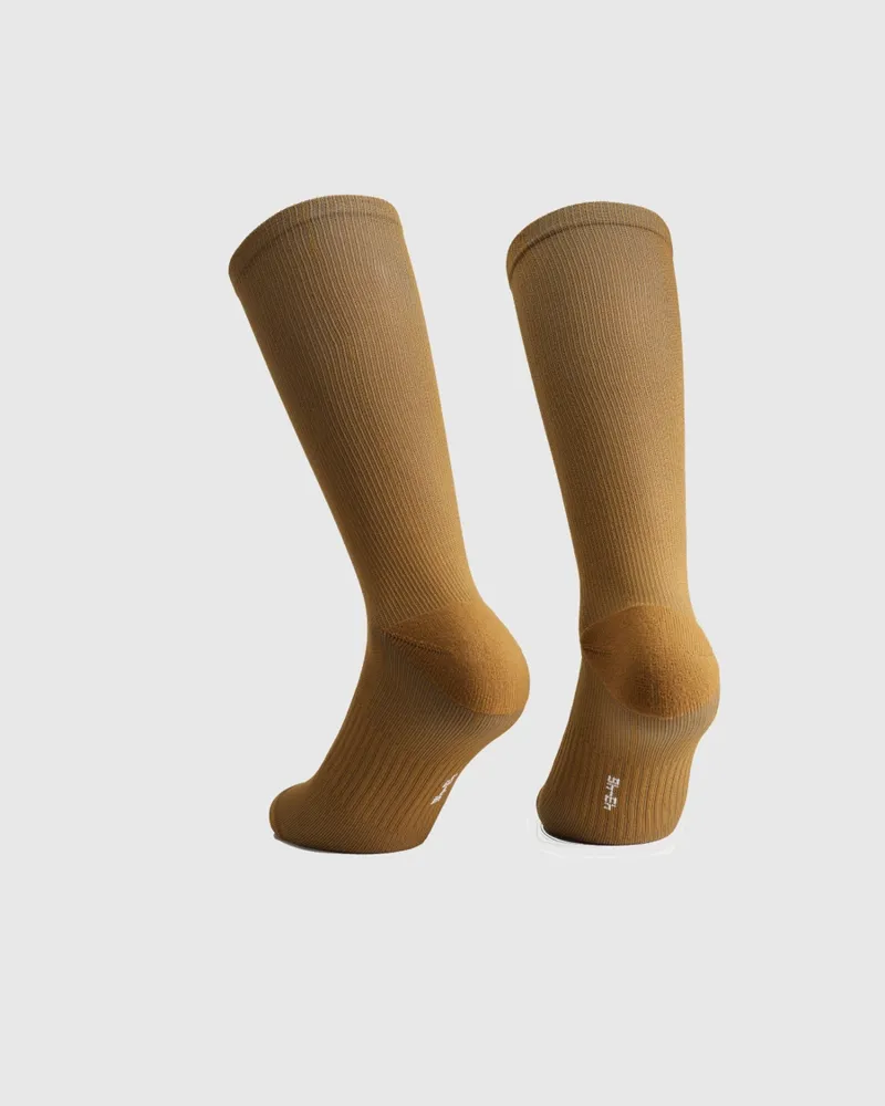 Assos SPRING FALL UNISEA Socks: Bronze Ash-1